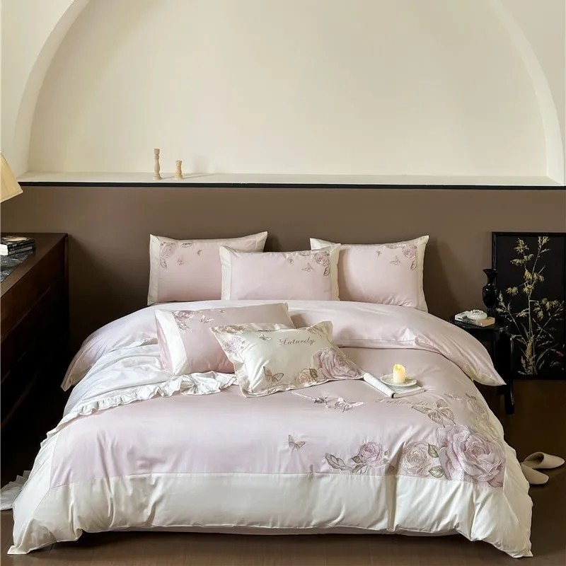 Home Textiles Premium - Premium mısır pamuk 4 adet nevresim