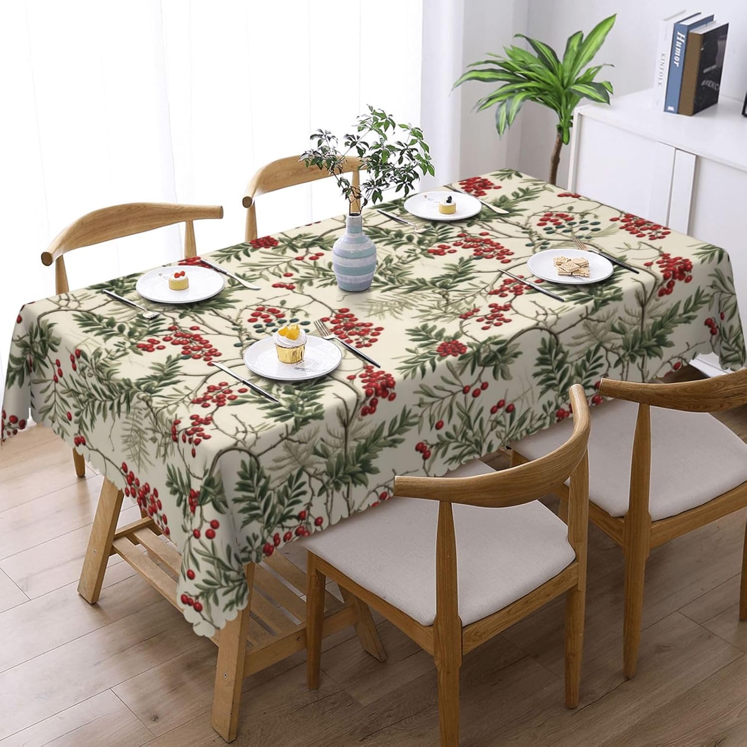 Suluboya Holly Berry Noel Masa - Home Textiles Premium incelemesi ve fiyatı