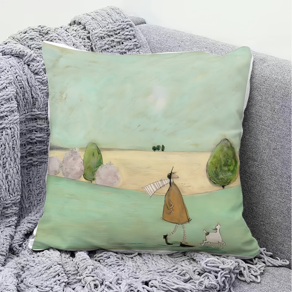 1 adet Moda Karikatür Baskılı  - Pillow Insert 18X18 incelemesi ve fiyatı