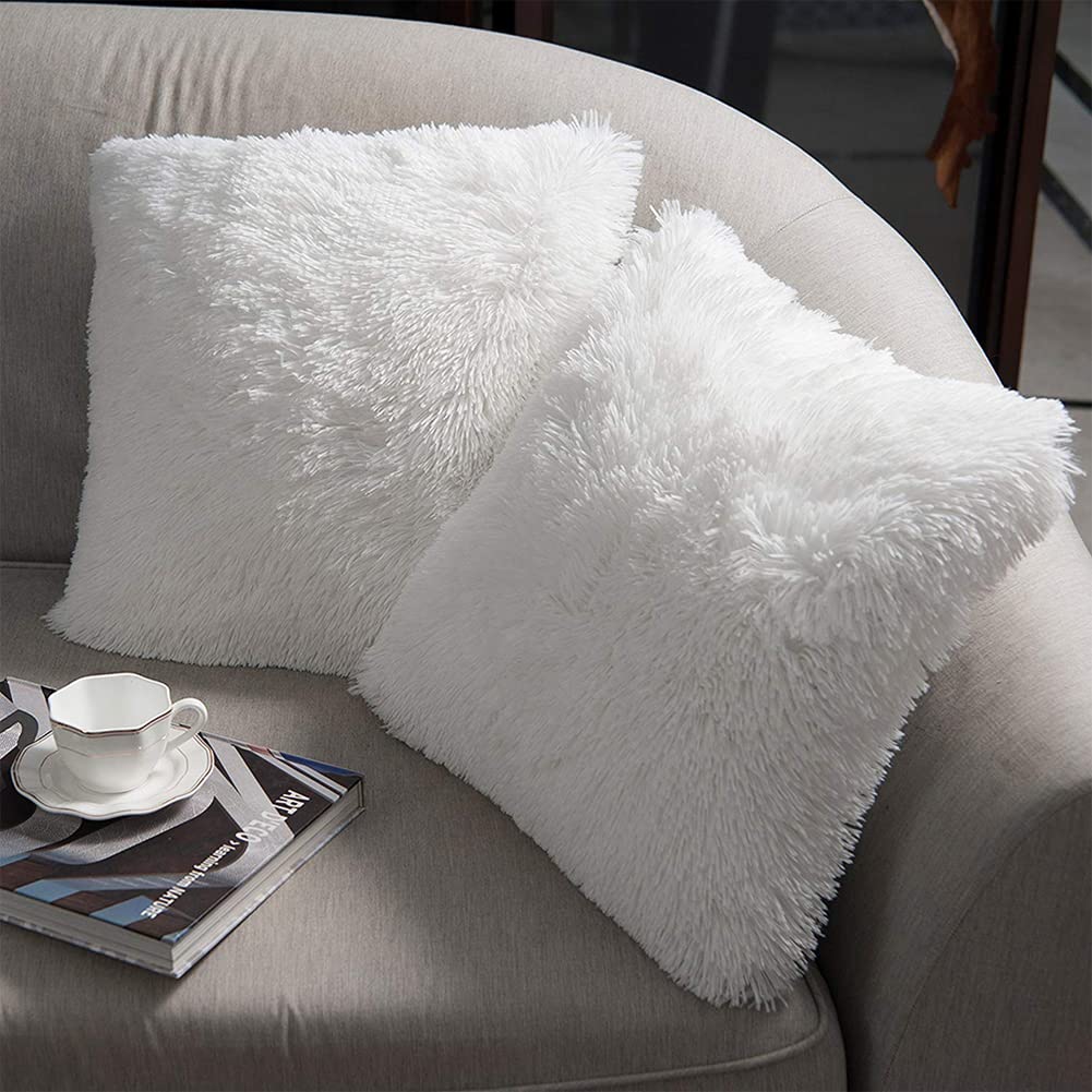 Lüks Yumuşak Suni Kürk Polar Y - Pillow Insert 18X18 incelemesi ve fiyatı